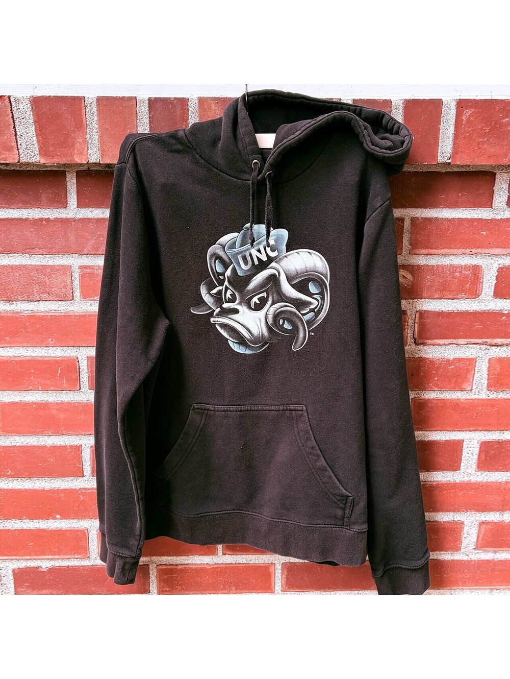 Fanatics Black UNC Ram Hoodie Sweatshirt